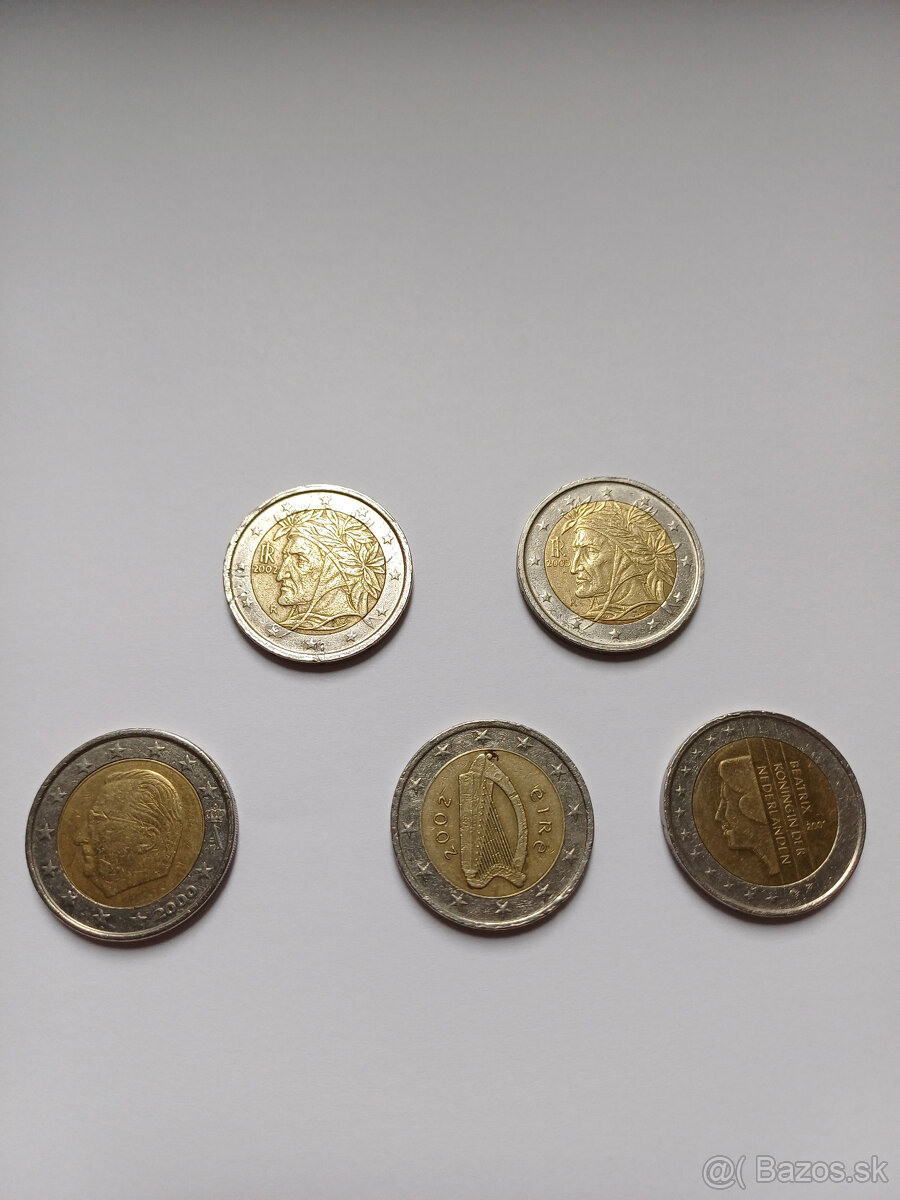 Preám 2 eurove mince
