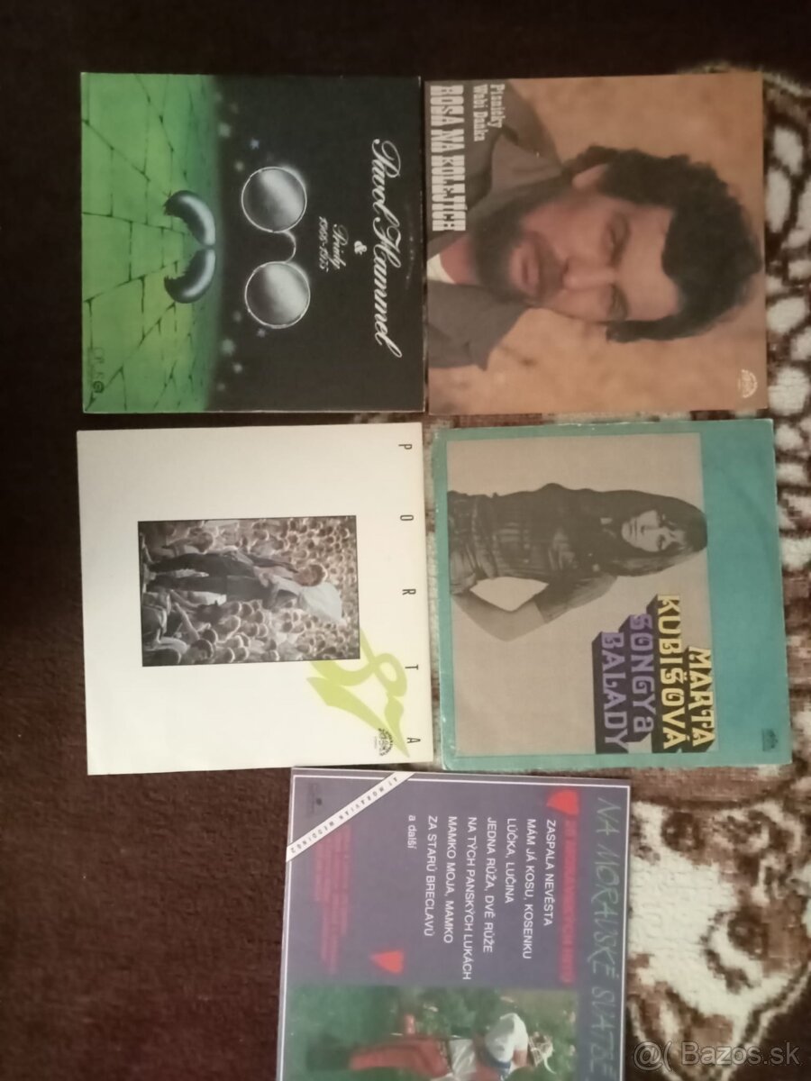 Predám vinylové platne - široký výber legendárnych albumov (
