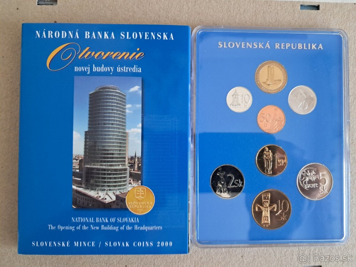 Sada mincí SR_Otvorenie NBS – 2000