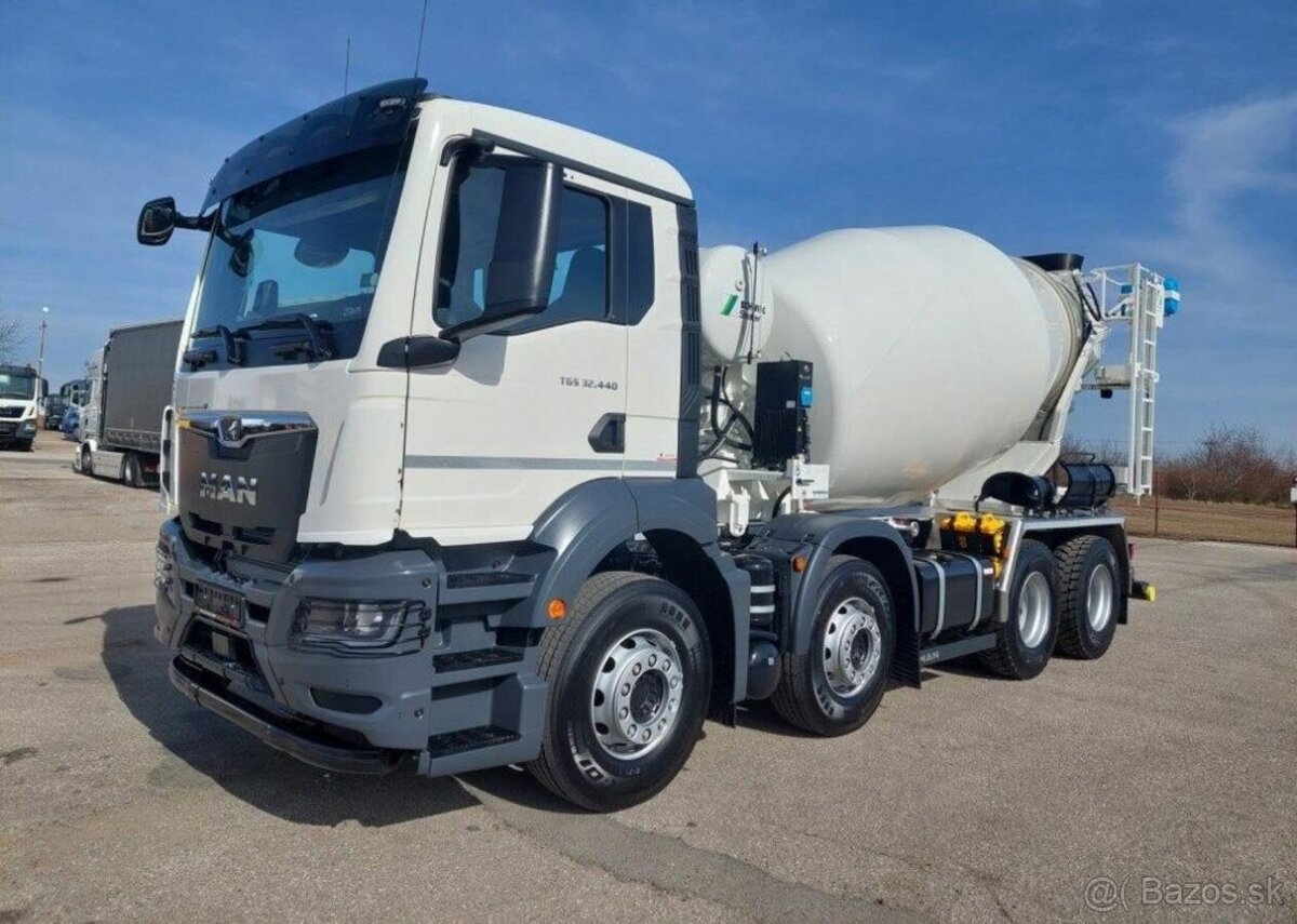 MAN TGS3 32.440 BB GSR mix Stetter nafta 324 kw