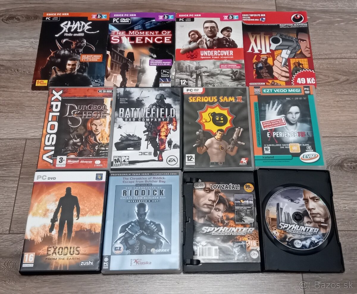 Predám stare hry na pc