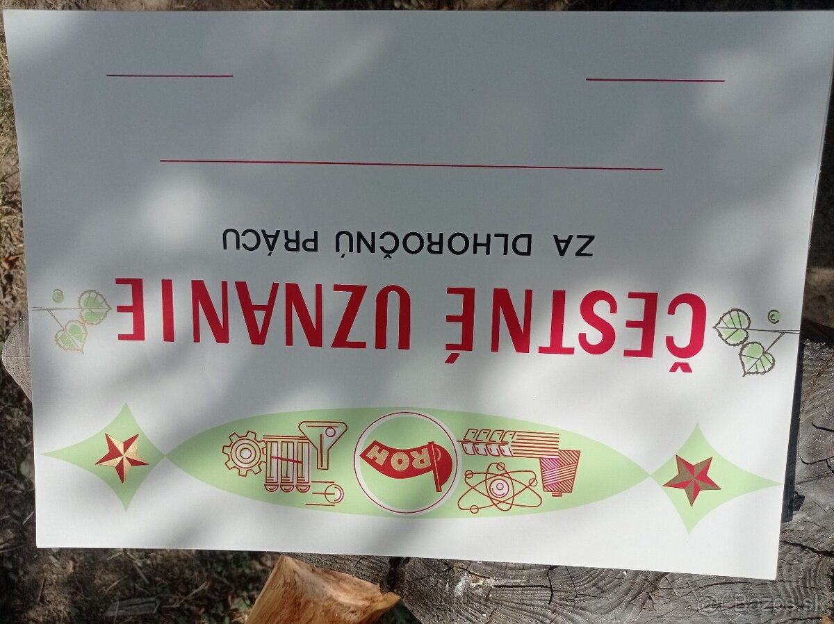 Diplomy ČSSR