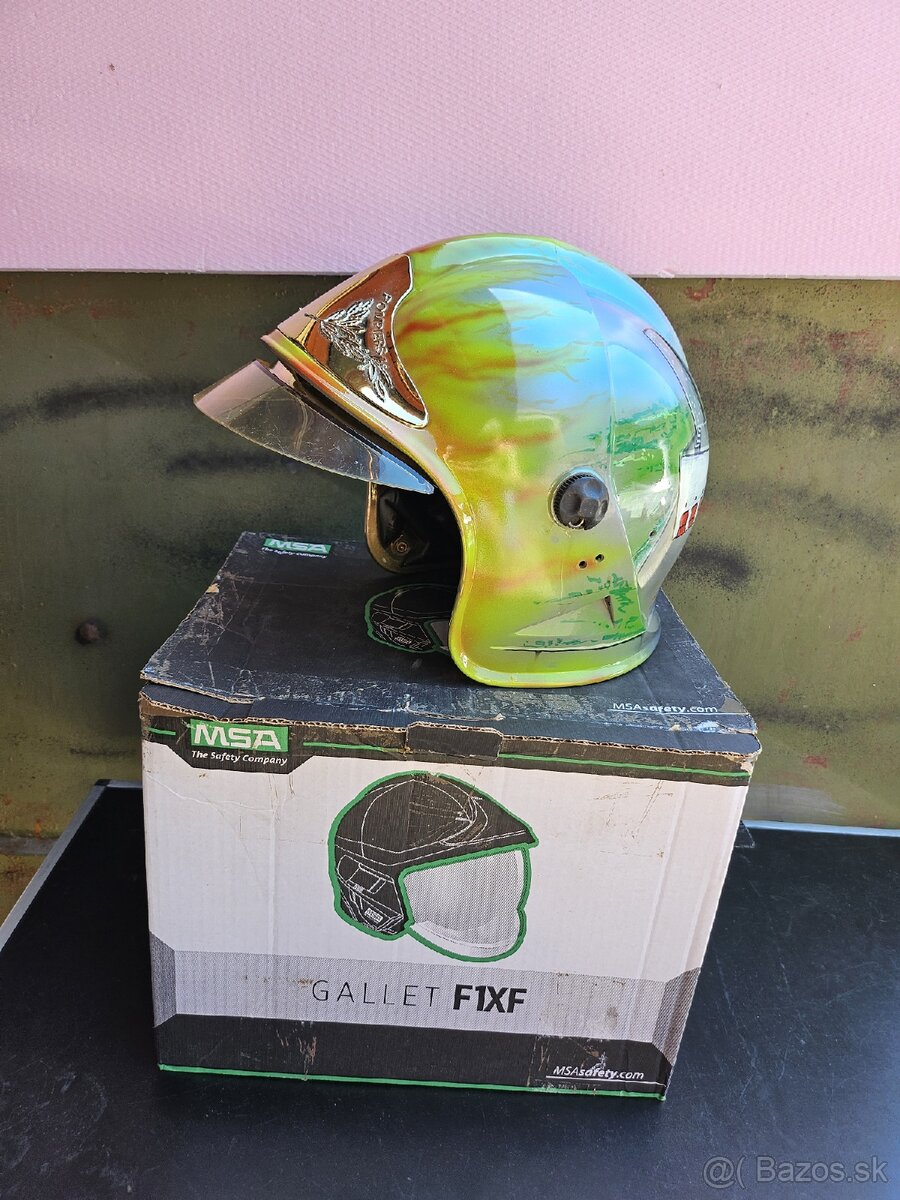 GALLET F1 hasičská prilba