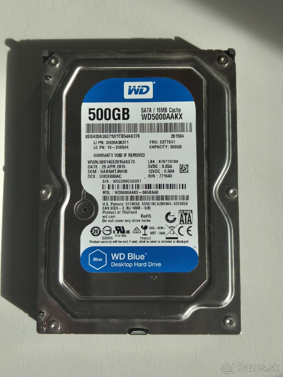 WD5000AAKX