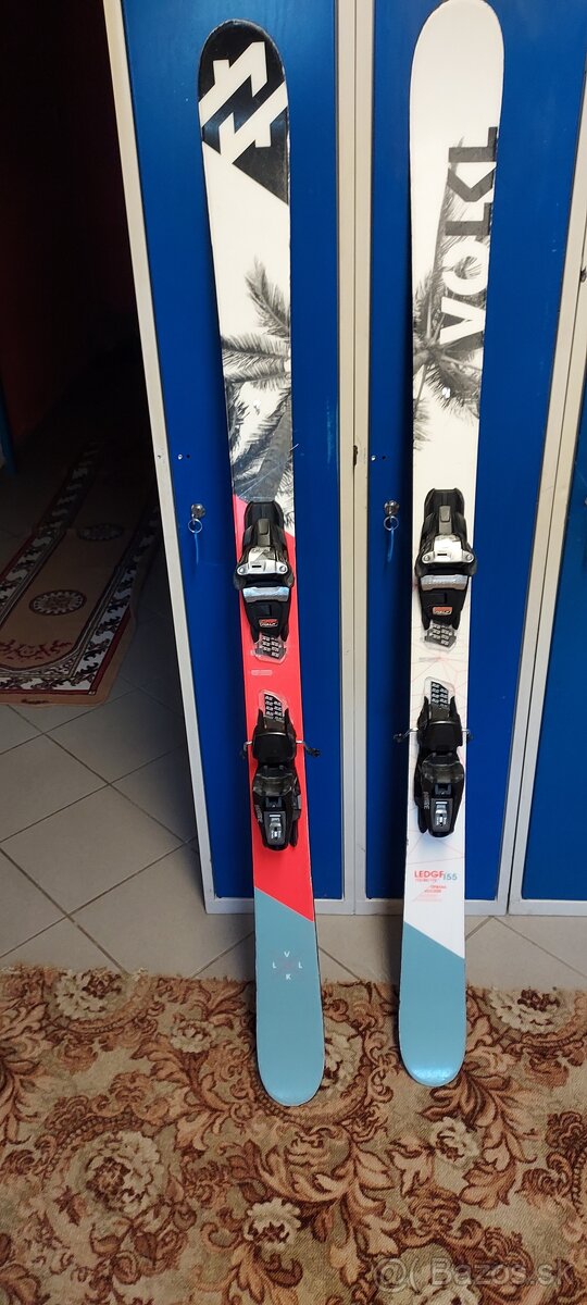 Predám lyže volkl ledge 155 cm za 100 euro