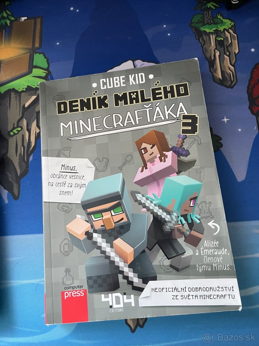 Kniha Dennik malého Minecrafťáka