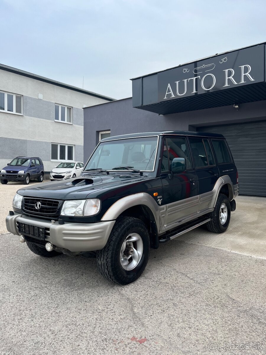 Hyundai Galloper 2.5 TDI 85kW = Ťažne, 7 Miestne =