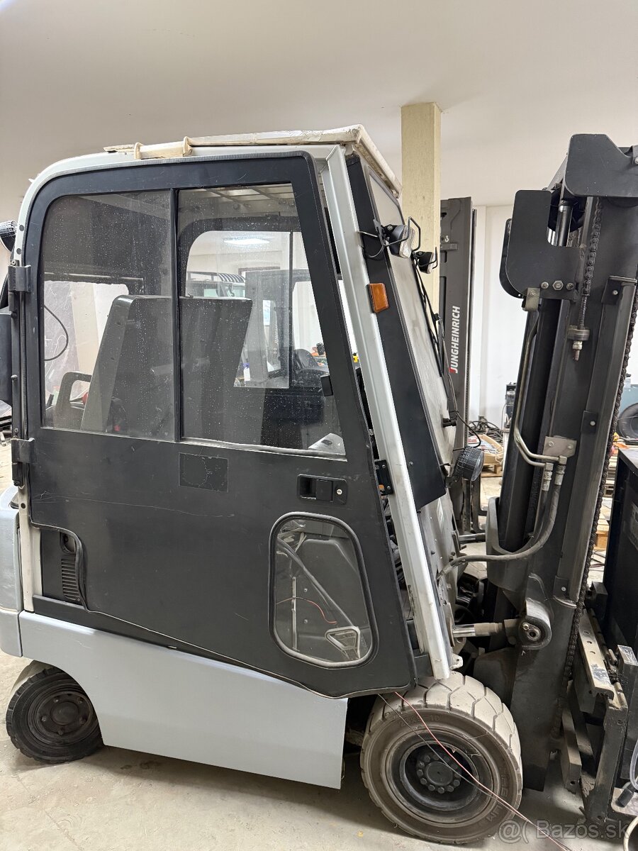 ✳️ Akce el. VZV Nissan 1Q2L25Q na 2,5t, zdvih duplex 3,3m ✳️