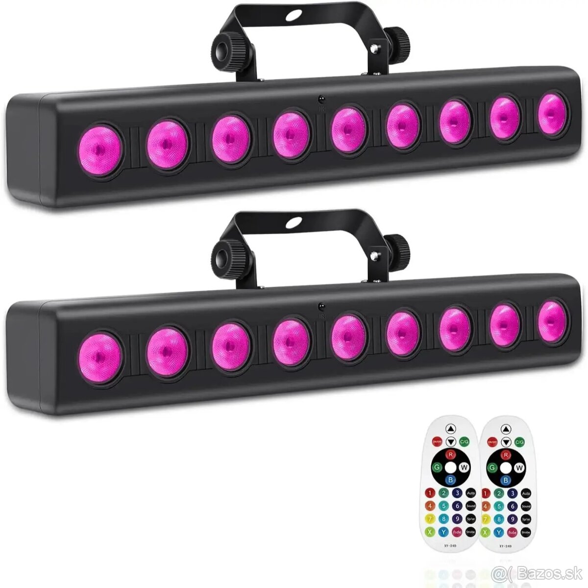 RGBW 36W LED Bar svetelná lišta - Farebné svetelné efekty