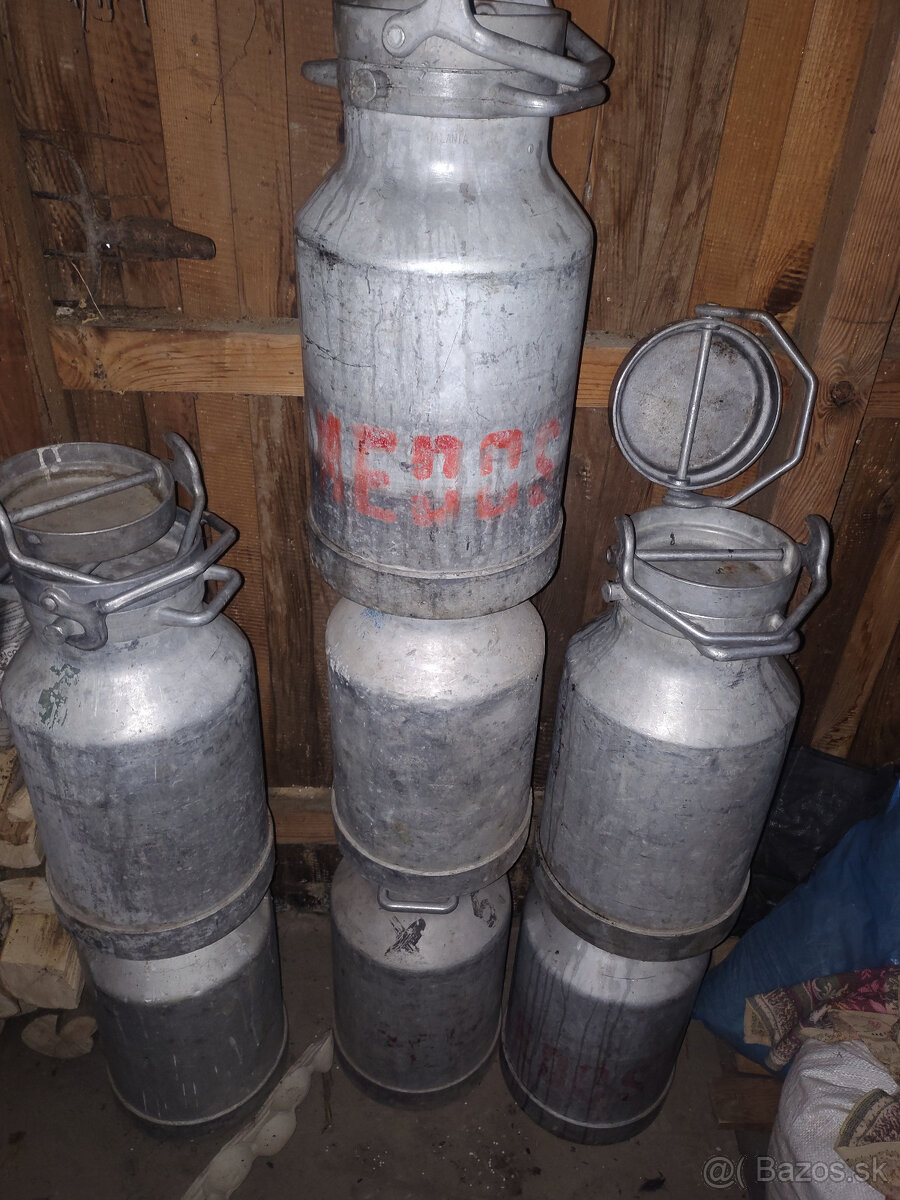 Predám hlinikové konvy