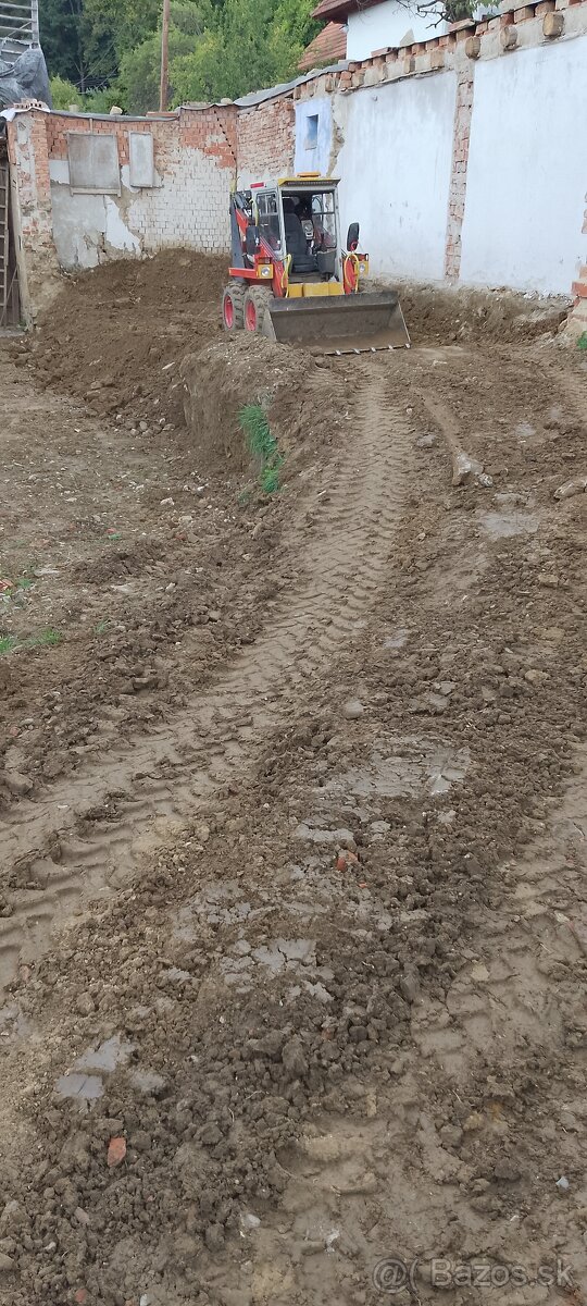 Zemné prace s UNC+minibager
