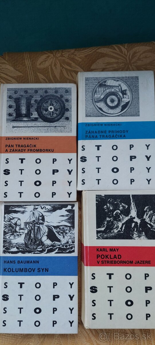 STOPY knihy.Pan Tragacik+Karl May,Baumann