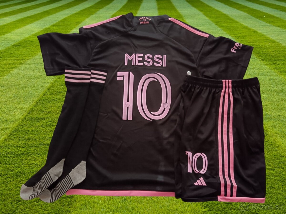 dres Messi čierna edícia Inter Miami