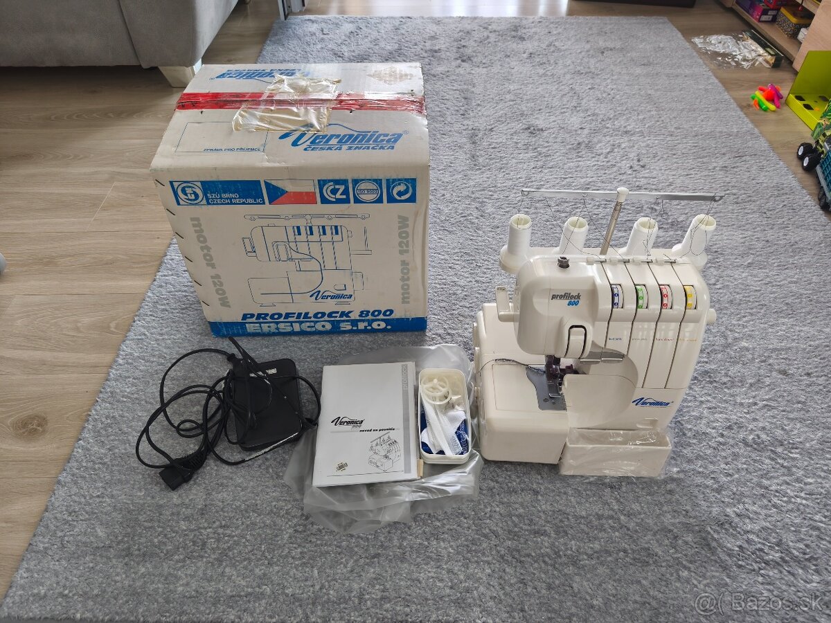 Šijací stroj Overlock