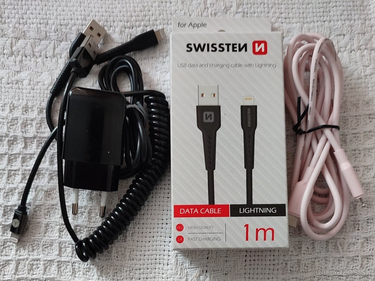 Predám lightning káble