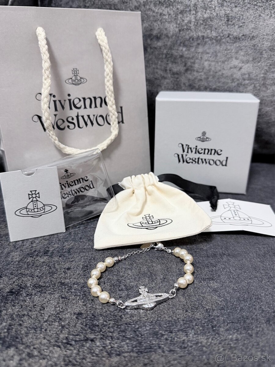 Vivienne Westwood Perlový náramok