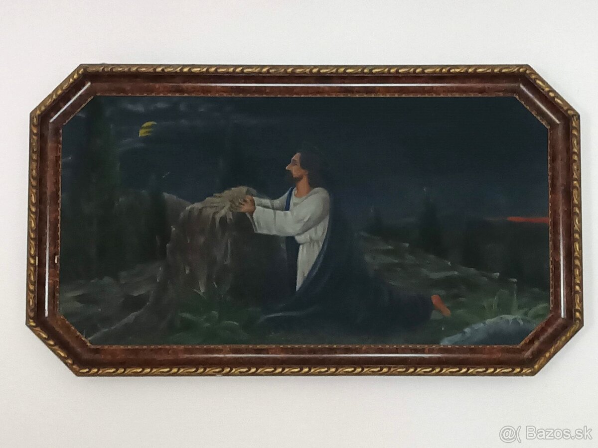 Náboženská maľba na plátne