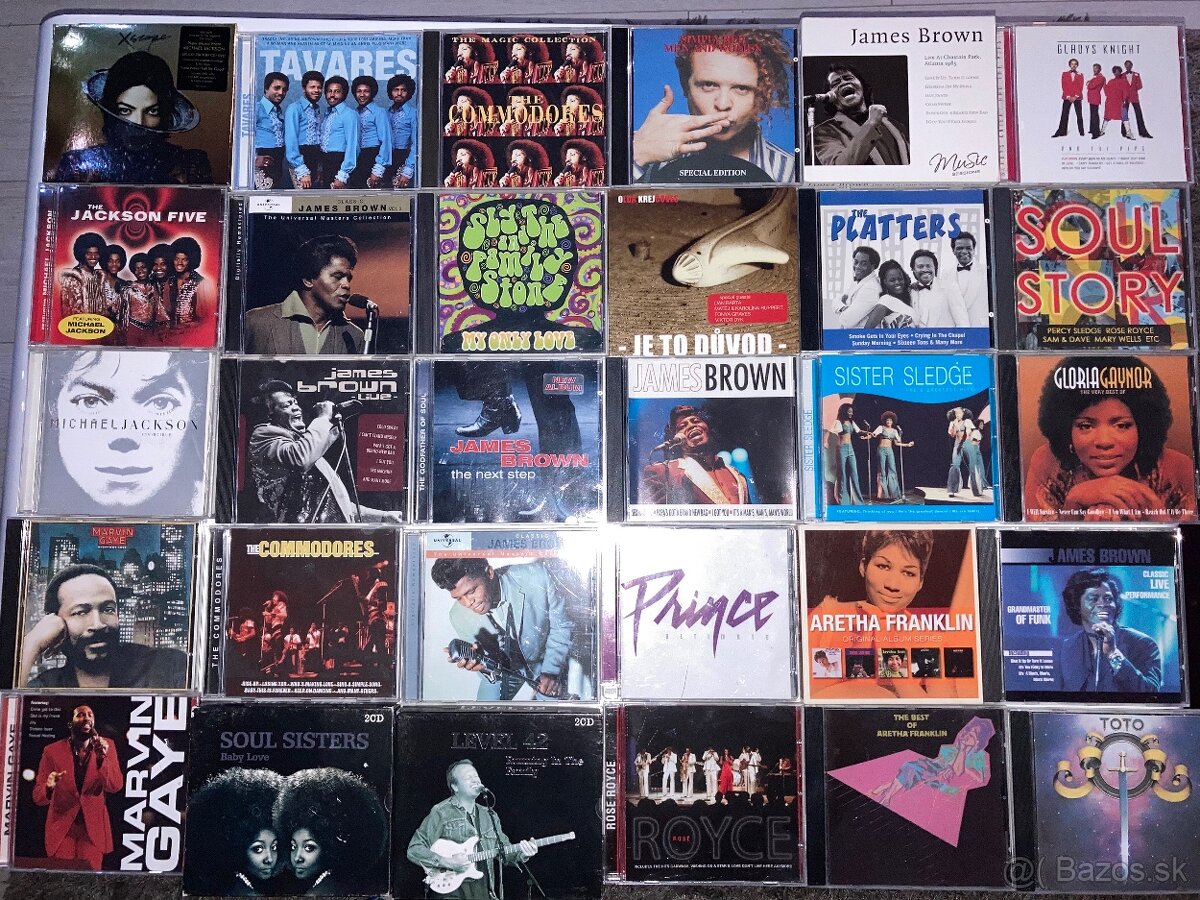 Predám CD žáner Funk, Hip Hop a iné