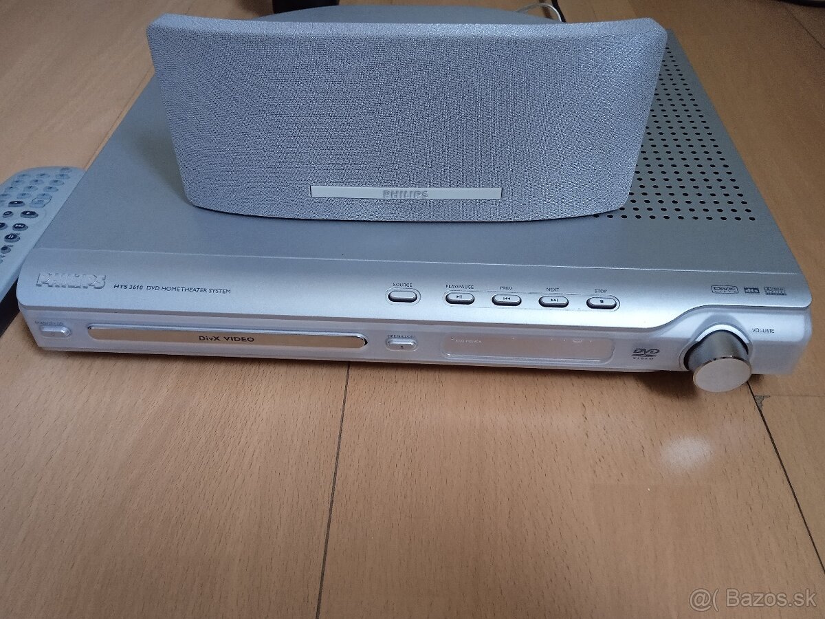 DVD prehrávač Philips a LG subwoofer