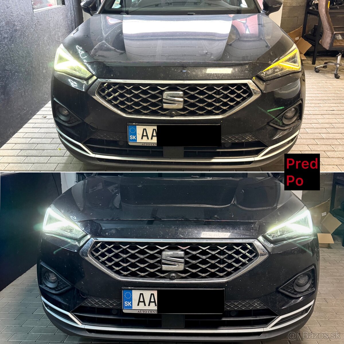 Oprava denneho svietenia Tarraco Leon Cupra Formentor