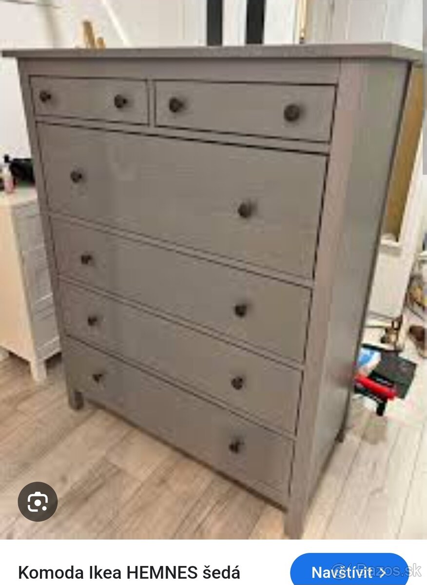 Komoda ikea hemnes sedohneda