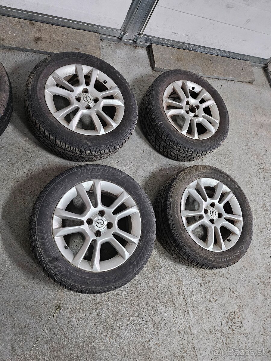 Predám elektróny 5x100 205/55 R16 zimne