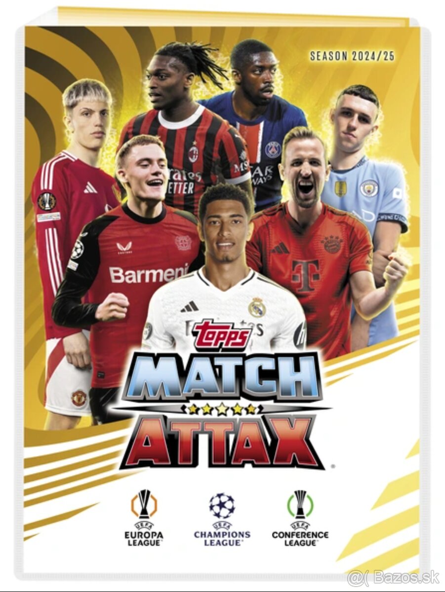 Futbalové kartičky MATCH ATTAX 24/ 25
