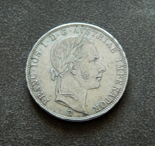 Predám 2 zlatník/florin 1859 B František Jozef I.