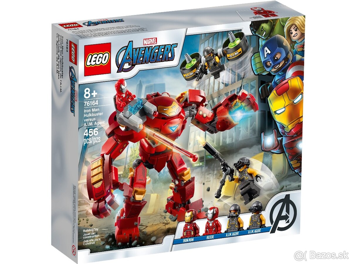 LEGO Super Heroes 76164 - Iron Man Hulkbuster versus A.I.M.