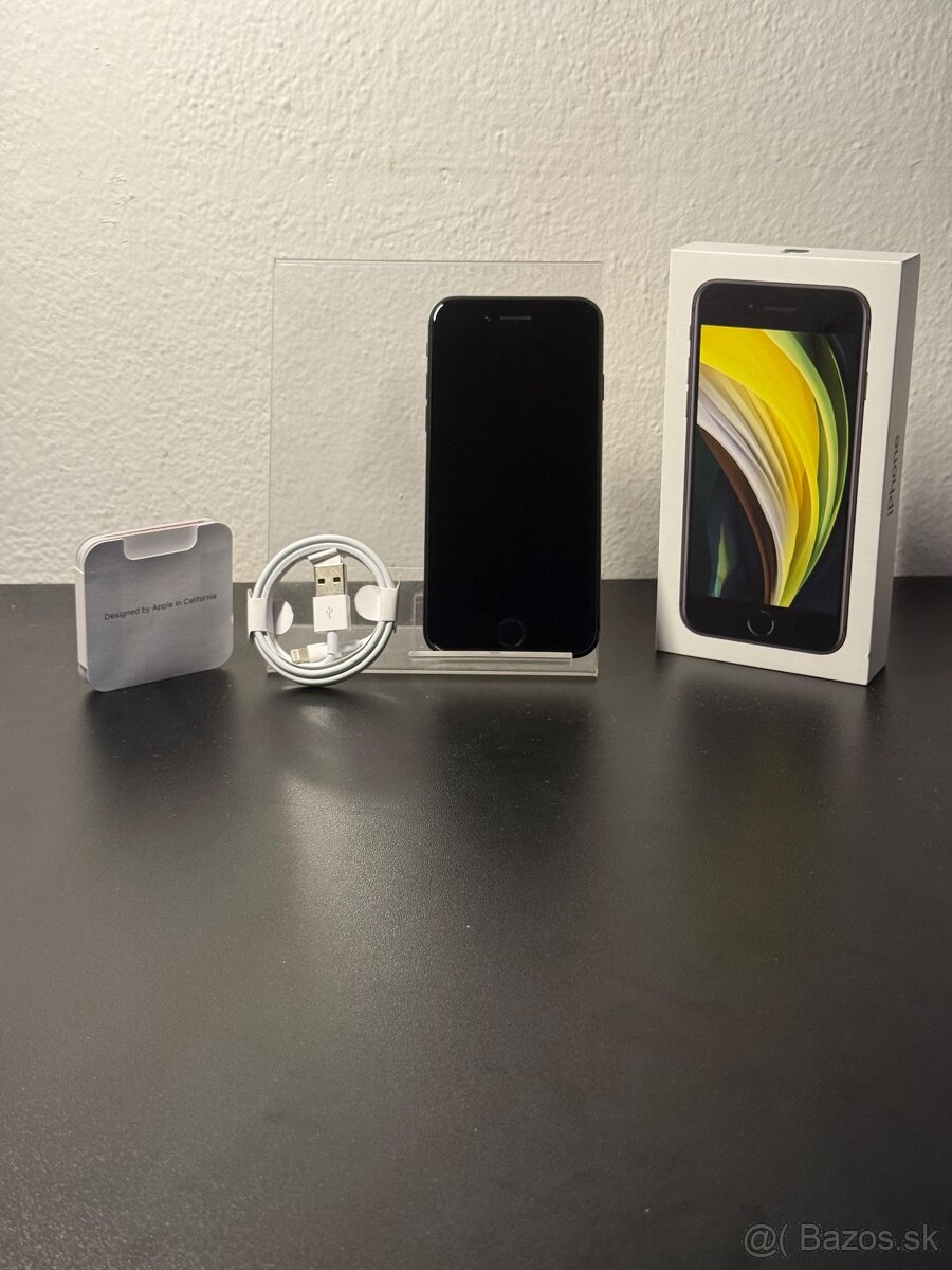 Predám Apple iPhone SE 2020 64GB Black Stav Nového Telefónu