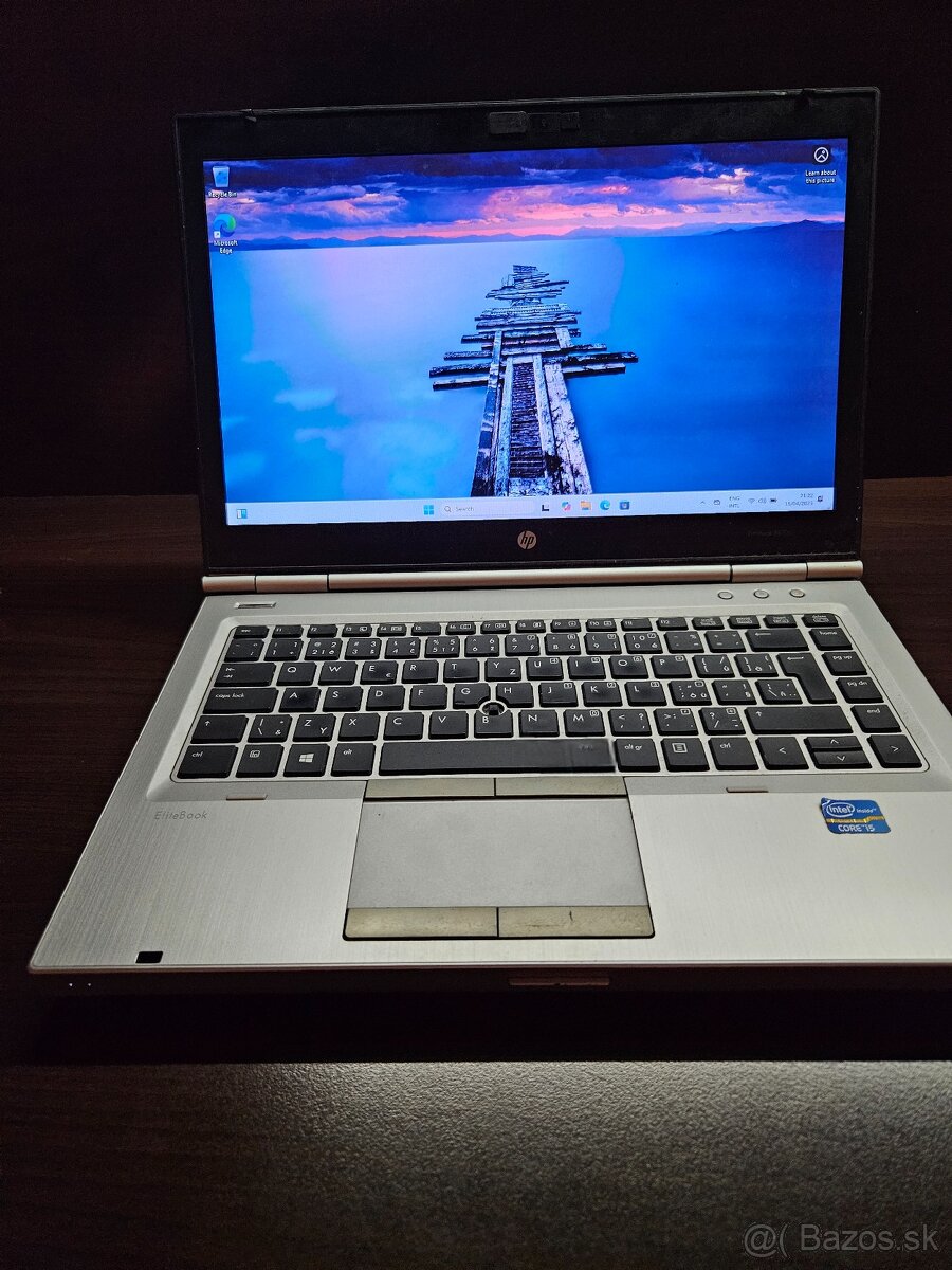 HP Elitebook 8470p, Windows 11, CPU i5, SSD+HDD, 8GB Ram