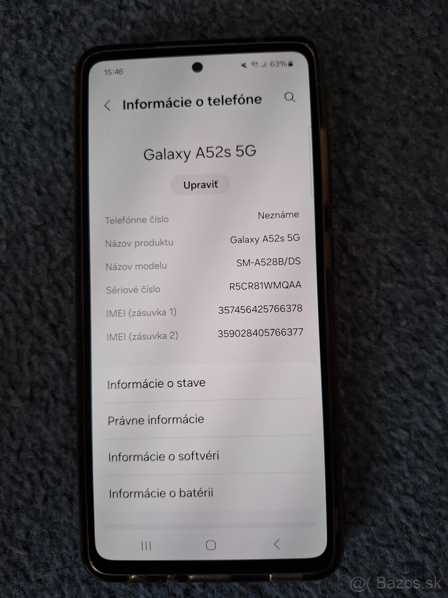 Samsung a52s 5G