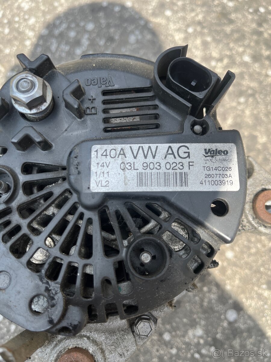 Alternator vw polo 1.6 tdi 66kw cayb