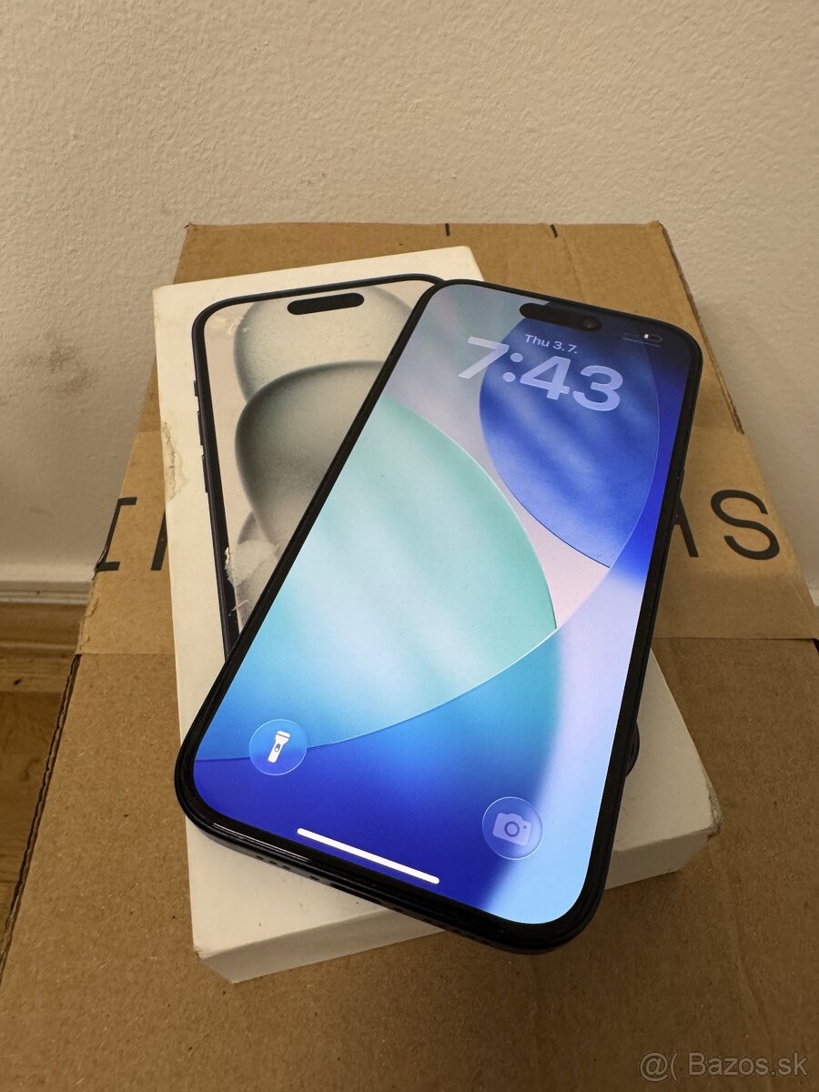 iPhone 15 – 128 GB | Čierny | Zdravie batérie 100 %