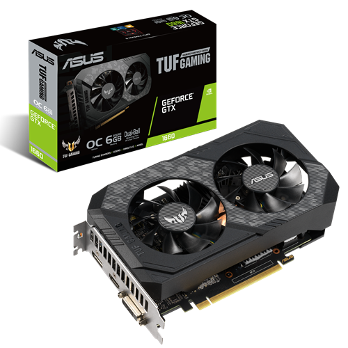 ASUS TUF Gaming GeForce® GTX 1660 SUPER™ OC Edition