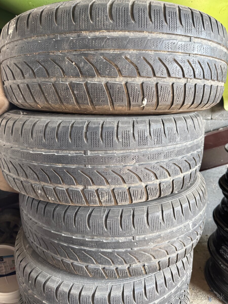 Predám disky s pneu 5x112195/65/15