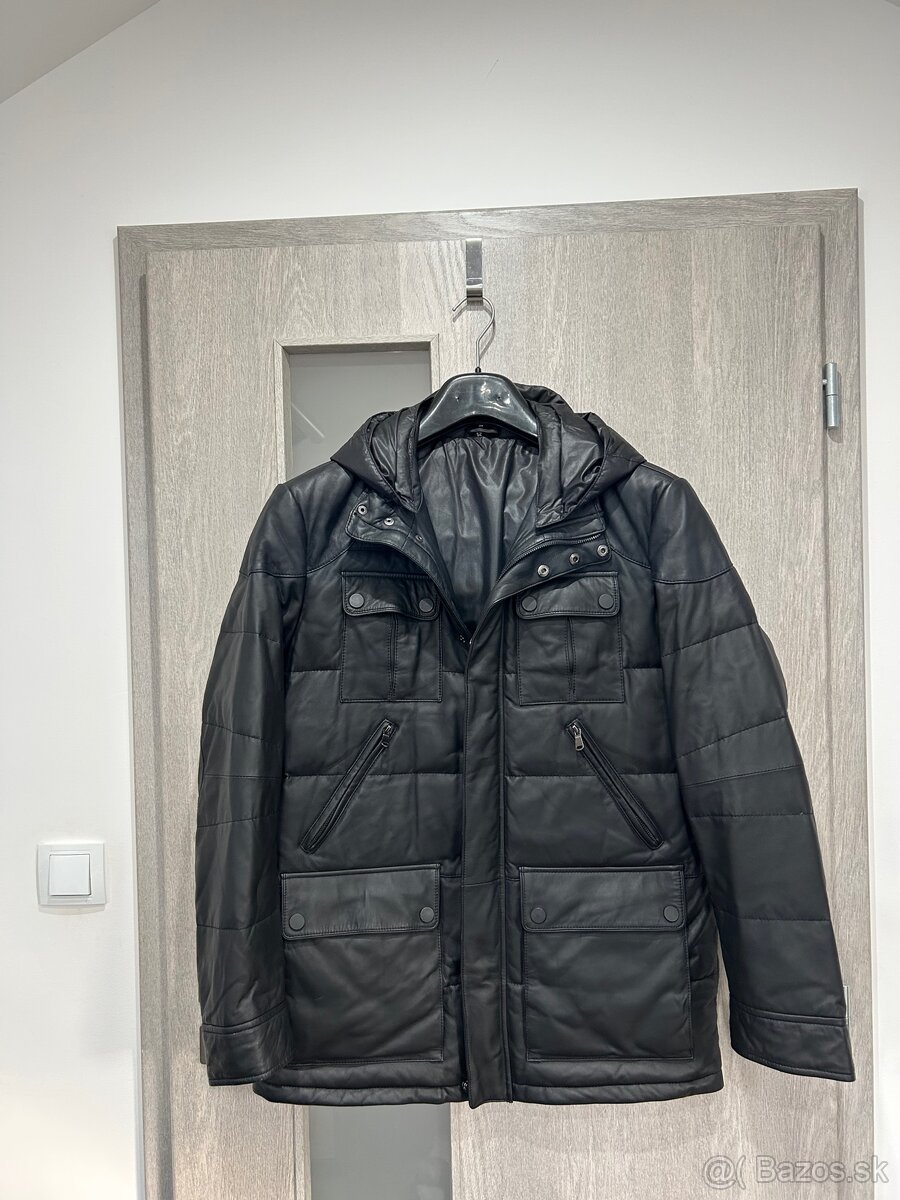 Pánska kožená bunda Two Selextion