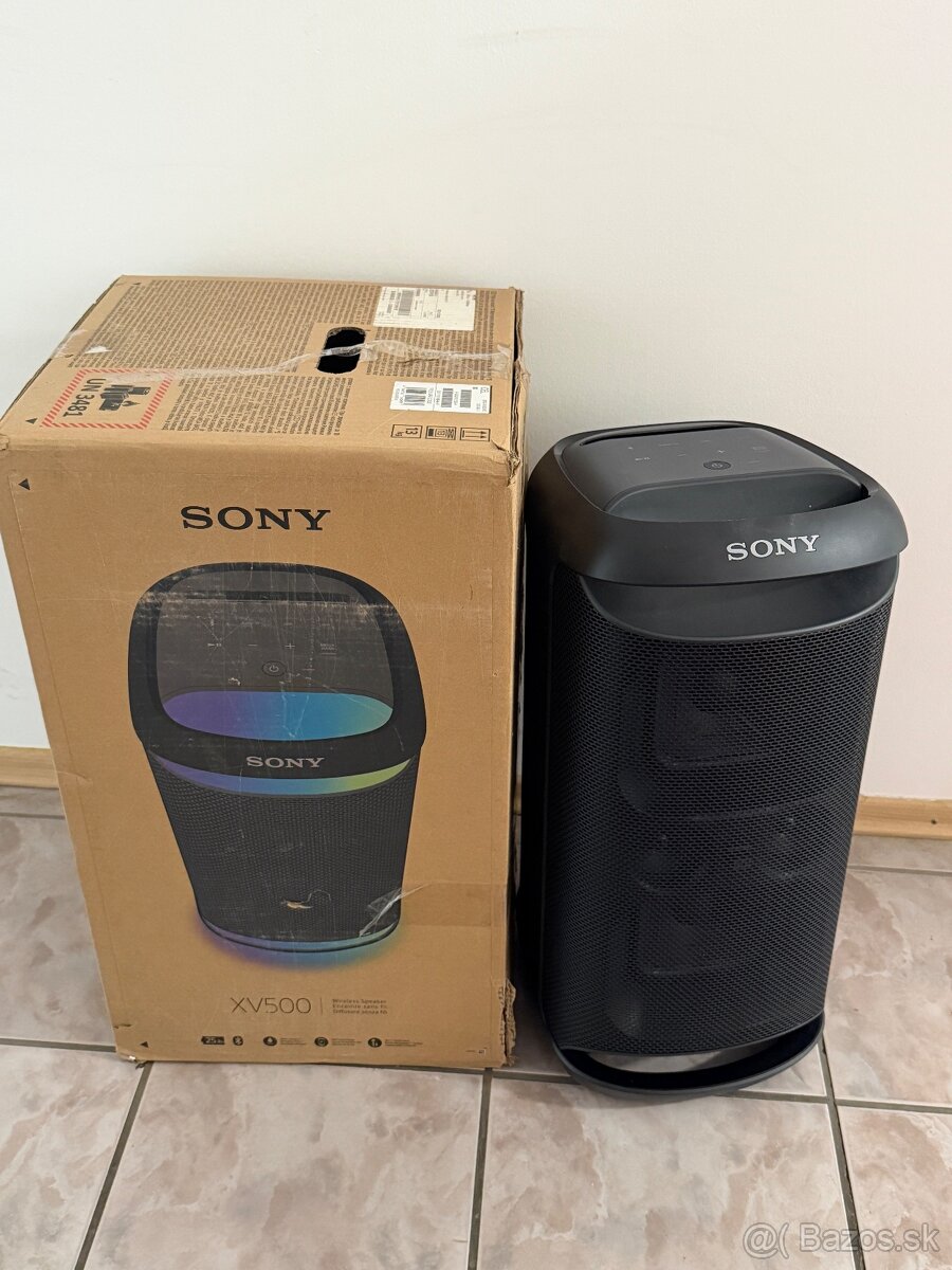 Sony XV500 - prenosný reproduktor - Brutal zvuk + zaruka