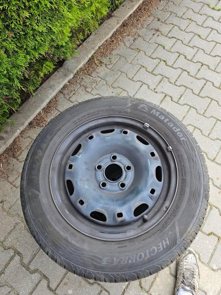 Sada diskov 5x100 165/70 R14