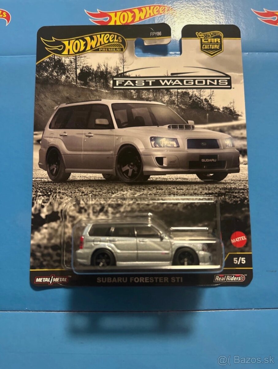 Subaru Forester Sti Hotwheels Premium