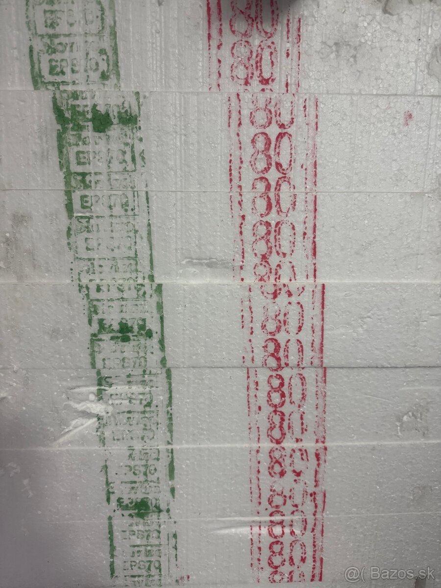 Predám fasádny polystyrén EPS 70 F hr80 mm