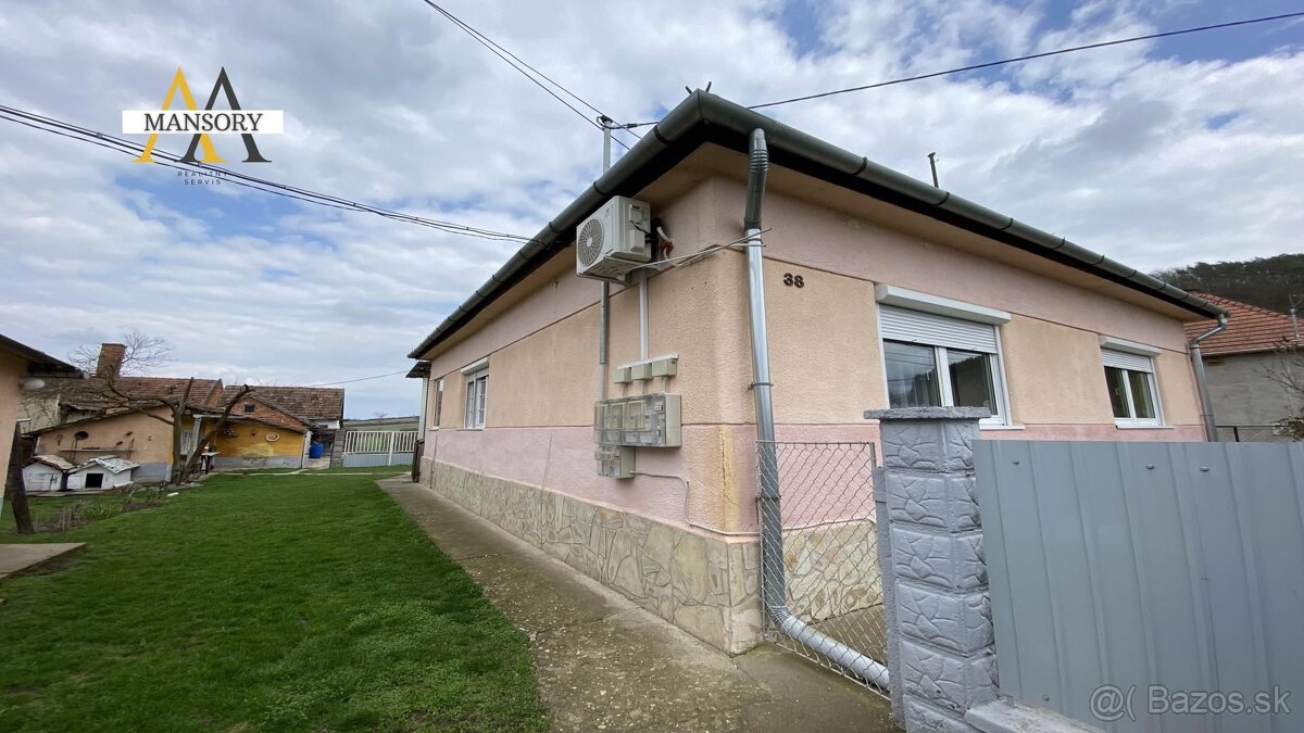 Na predaj 3 izbový rodinný dom na pozemku 2 138 m2 za 60 000