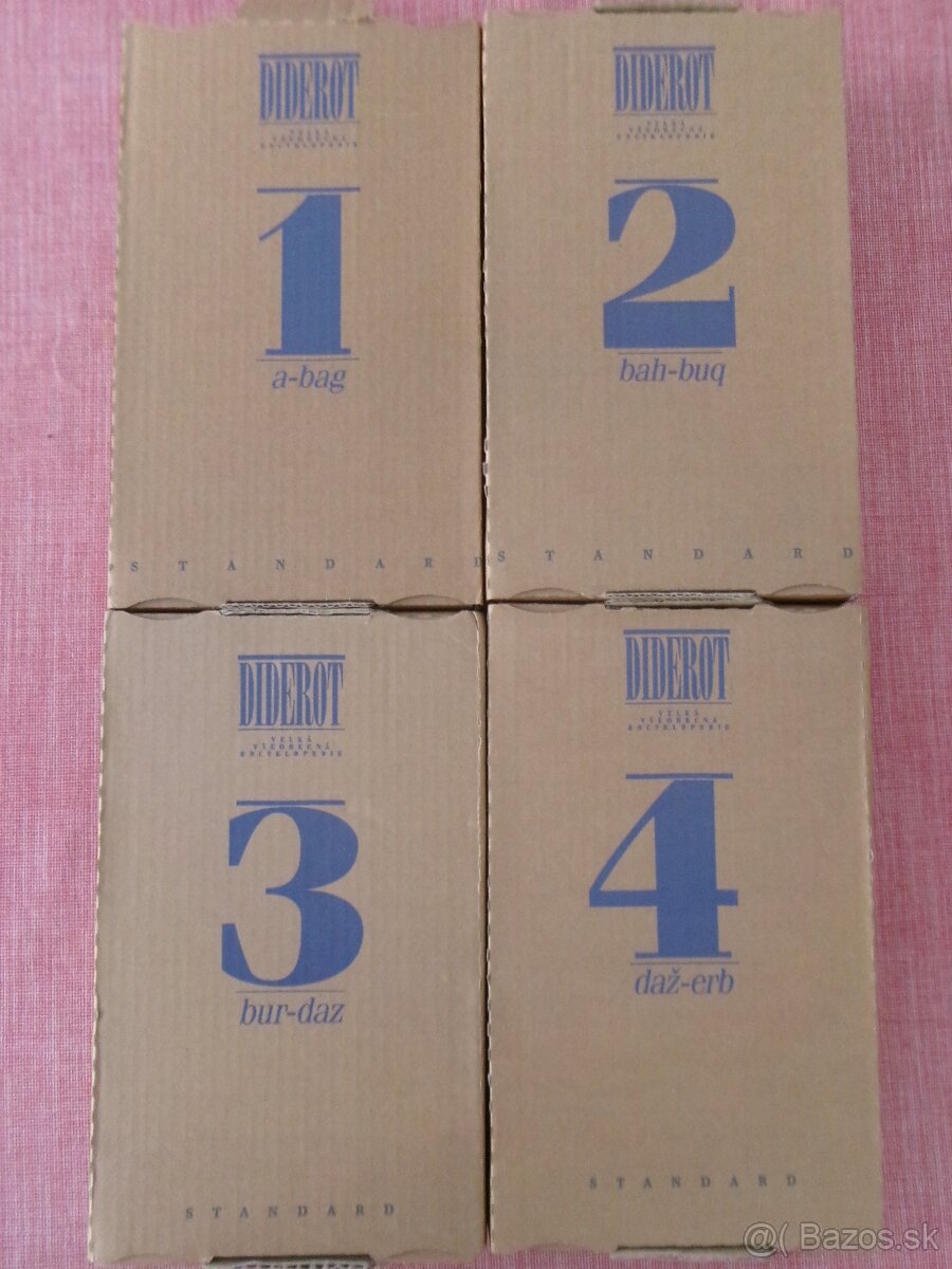 Diderot - Velká všeobecná encyklopedie - komplet.