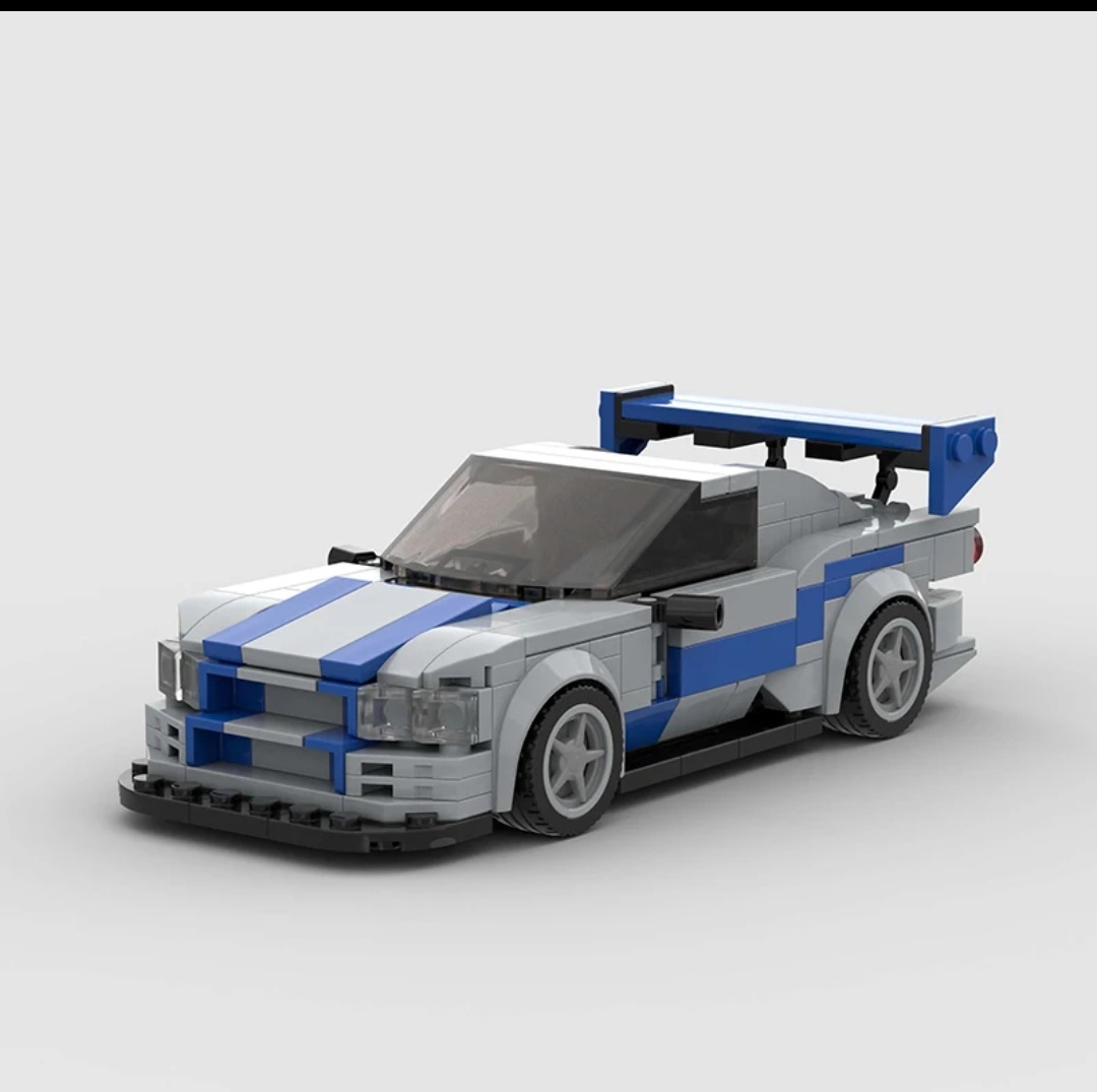 Lego Nissan Skyline GTR R34