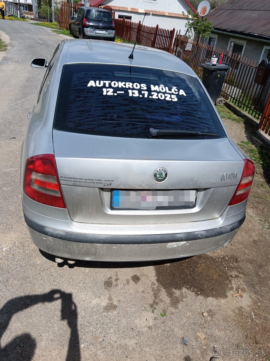 Kúpim kufor a nárazník Škoda octavia 2 (diely)