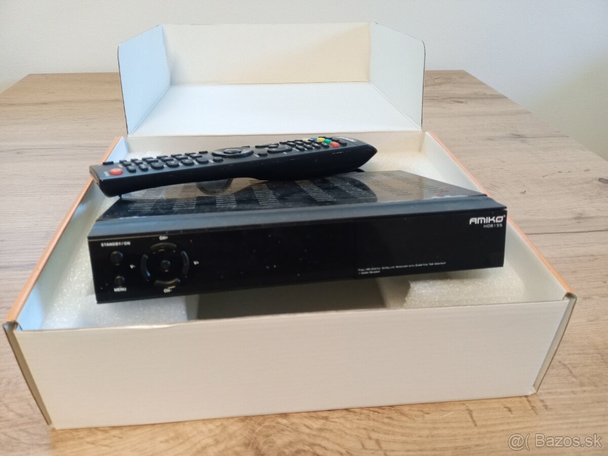 Predám satelitný prijímač Amiko HD8155