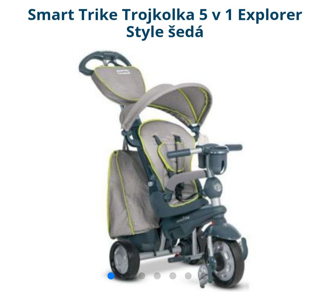 Smart Trike Trojkolka 5 v 1