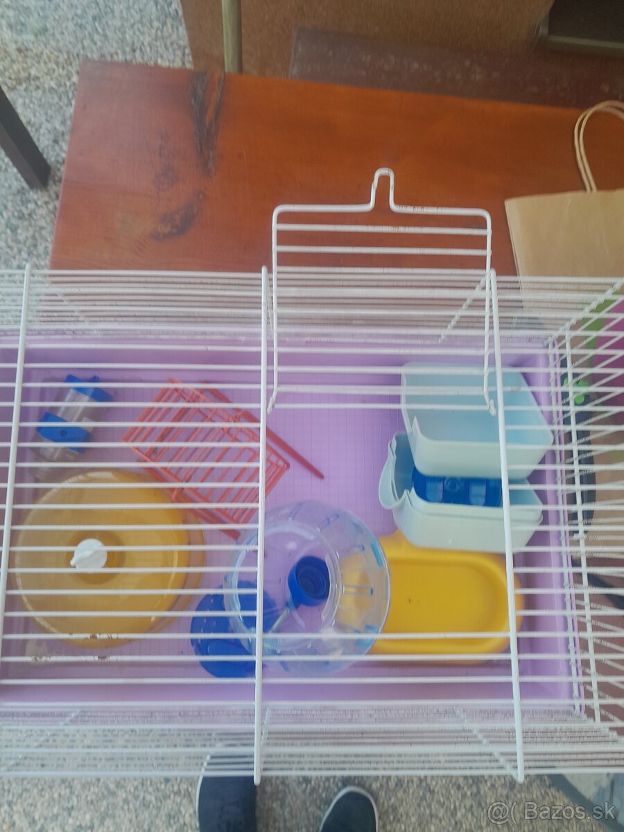Klietka a prepravky - škrečok