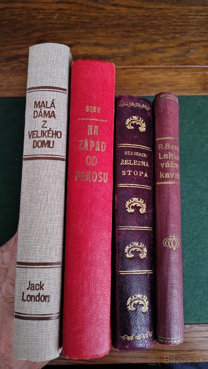London,Zane Grey,2x Rex Beach, Zdeněk Burian