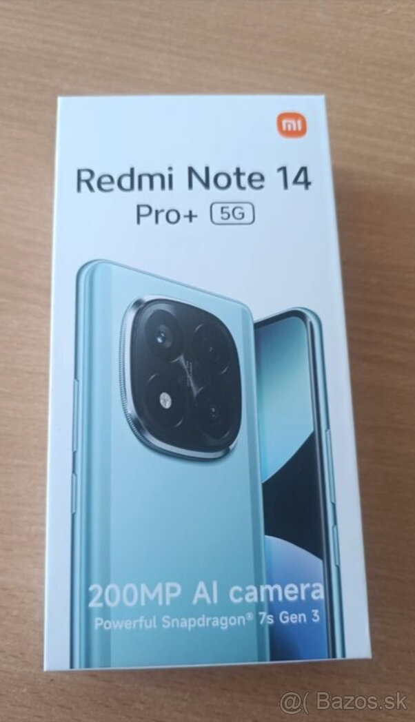 Xiaomi Redmi Note 14 Pro+ 5G 8/256 GB Minnight Black